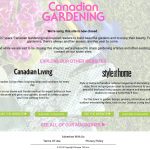 Canadian gardening magazine dead webpage for the Advent Botany 2014 parsnip pear recipe