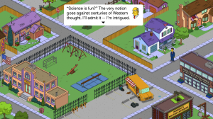 screencap from The Simpson's Game by Electronic Arts