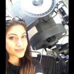 Jennifer at the york university observatory