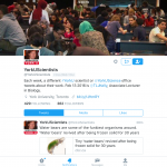 Professor Tamara Kelly's avatar and header photo of students, used for her @YorkUScientists week.