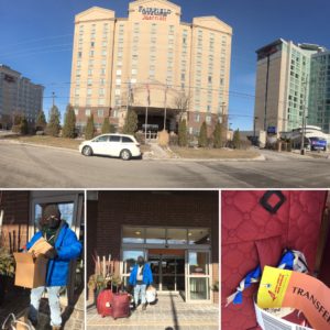 Aman leaves Toronto airport quarantine hotel after 14 days